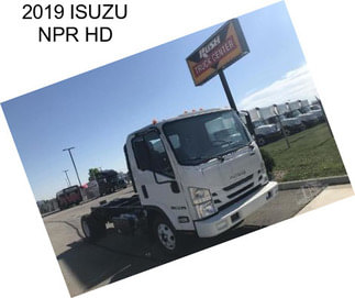 2019 ISUZU NPR HD