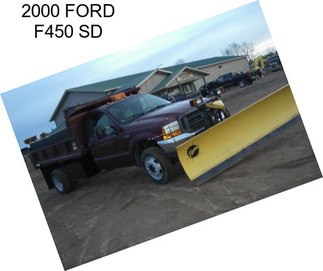 2000 FORD F450 SD