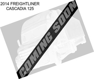 2014 FREIGHTLINER CASCADIA 125