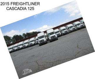 2015 FREIGHTLINER CASCADIA 125