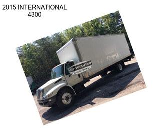 2015 INTERNATIONAL 4300