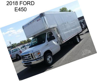 2018 FORD E450