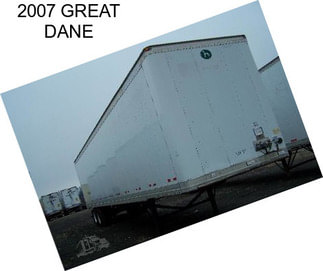 2007 GREAT DANE