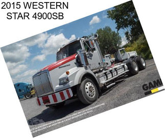 2015 WESTERN STAR 4900SB