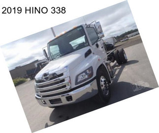 2019 HINO 338