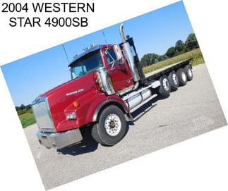 2004 WESTERN STAR 4900SB