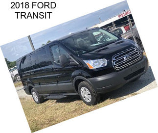 2018 FORD TRANSIT