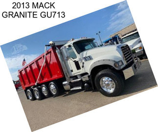 2013 MACK GRANITE GU713