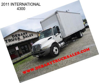 2011 INTERNATIONAL 4300