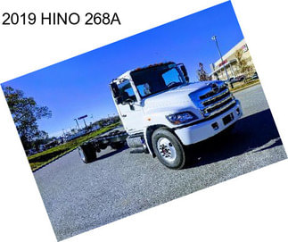 2019 HINO 268A