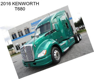 2016 KENWORTH T680