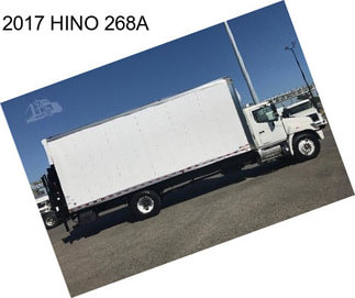 2017 HINO 268A