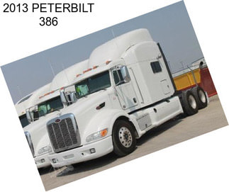 2013 PETERBILT 386