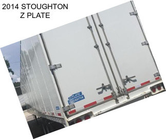 2014 STOUGHTON Z PLATE