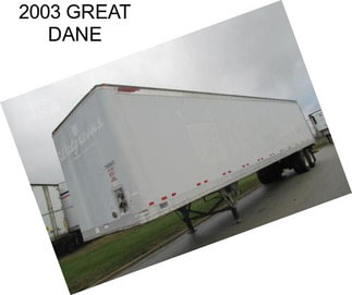 2003 GREAT DANE