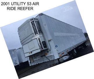 2001 UTILITY 53 AIR RIDE REEFER