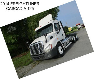 2014 FREIGHTLINER CASCADIA 125