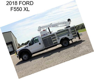 2018 FORD F550 XL