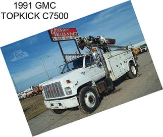 1991 GMC TOPKICK C7500