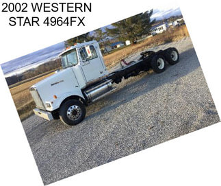 2002 WESTERN STAR 4964FX