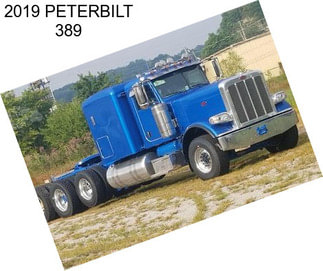 2019 PETERBILT 389