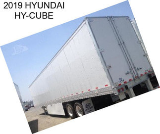 2019 HYUNDAI HY-CUBE