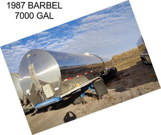 1987 BARBEL 7000 GAL