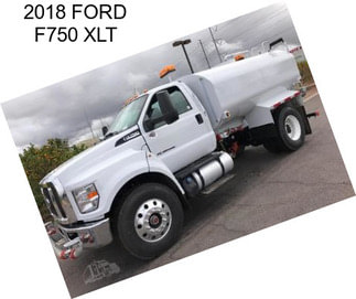 2018 FORD F750 XLT