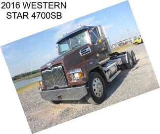 2016 WESTERN STAR 4700SB