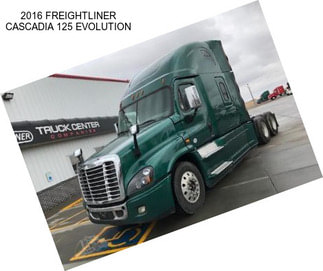 2016 FREIGHTLINER CASCADIA 125 EVOLUTION