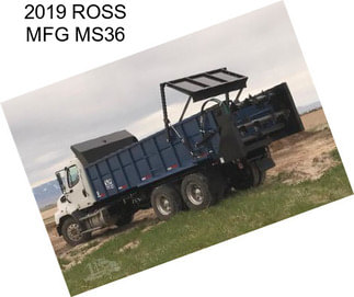 2019 ROSS MFG MS36