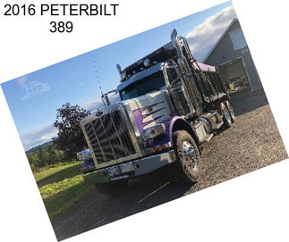 2016 PETERBILT 389
