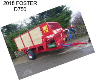 2018 FOSTER D750