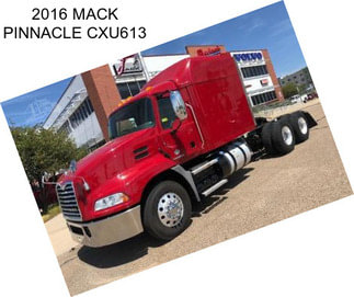 2016 MACK PINNACLE CXU613