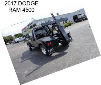 2017 DODGE RAM 4500