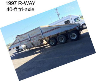 1997 R-WAY 40-ft tri-axle