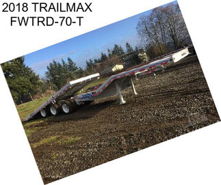 2018 TRAILMAX FWTRD-70-T