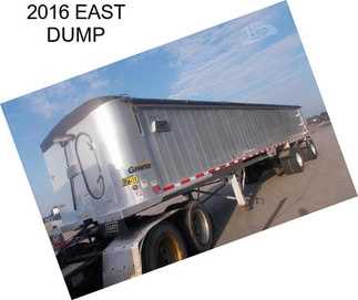 2016 EAST DUMP