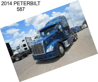 2014 PETERBILT 587