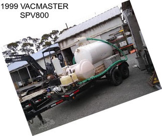 1999 VACMASTER SPV800