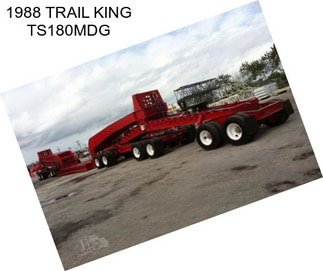 1988 TRAIL KING TS180MDG