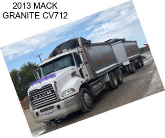 2013 MACK GRANITE CV712