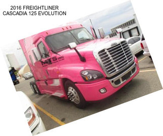 2016 FREIGHTLINER CASCADIA 125 EVOLUTION