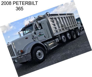 2008 PETERBILT 365