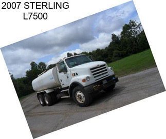 2007 STERLING L7500