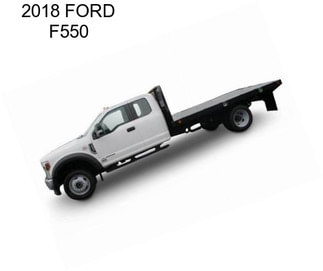 2018 FORD F550