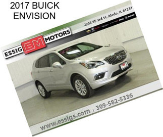 2017 BUICK ENVISION