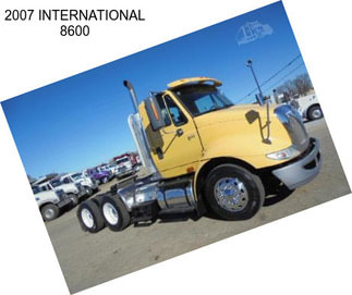 2007 INTERNATIONAL 8600