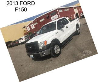 2013 FORD F150