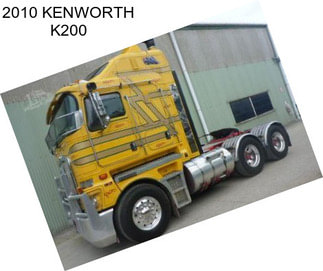 2010 KENWORTH K200